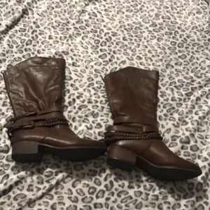 Brown boots